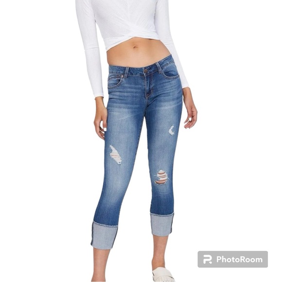 1822 Denim ‘Taylor’ Deep Cuff Jean - Picture 1 of 9